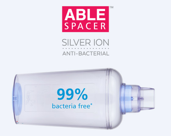 Able Spacer Silver Ion - 99% bacteria free